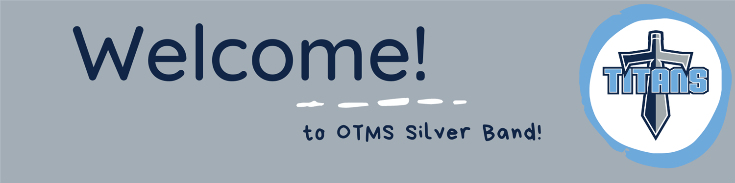 Silver Band Banner